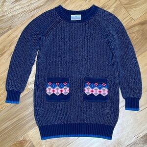 Hanna Anderson Sweater Dress Pockets
